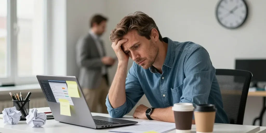 Señales de que el estrés está bajando tu productividad